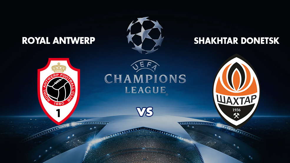 LIVE: Royal Antwerp vs Shakhtar Donetsk