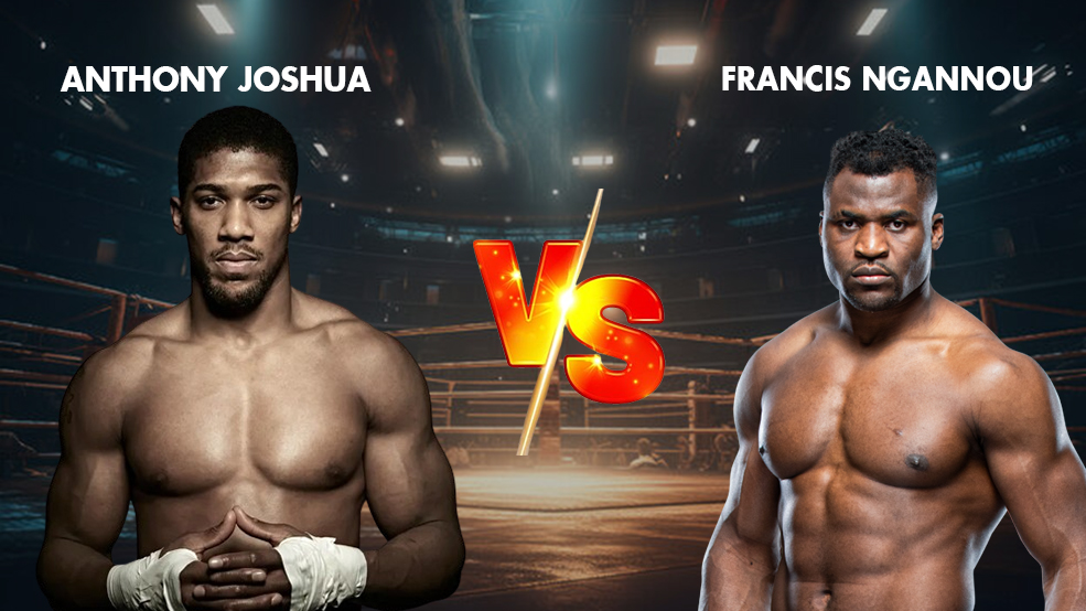 LIVE: Anthony Joshua vs Francis Ngannou